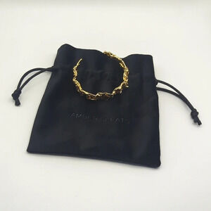 The Emery Bracelet Amber Sceats 24k Plated